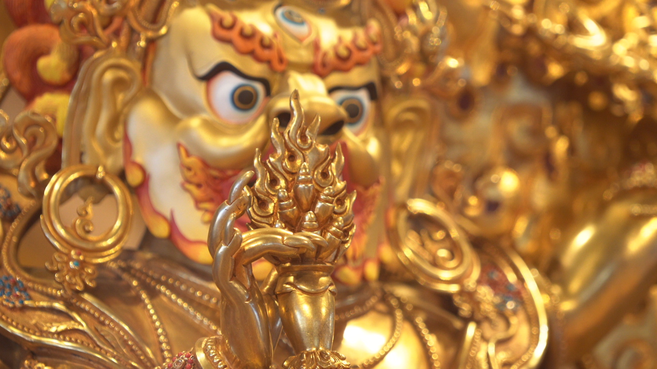 Mongolia Landscape - Vast steppes and blue sky